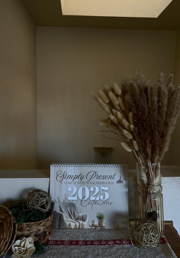 Simply Present: A Year of Intention & Inspiration 2025 Calendar - Image 4